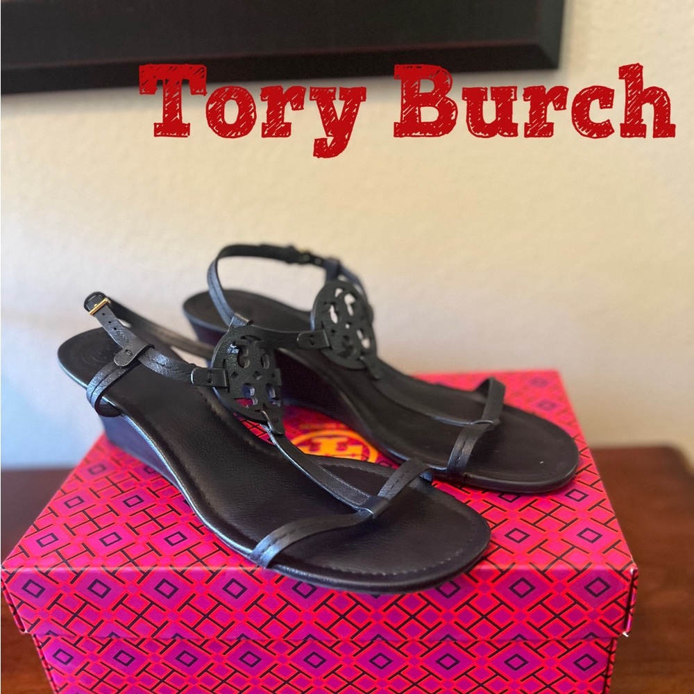 Tory Burch Miller Wedge Sandals